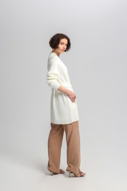 Sweter Kardigan Model SWE334 Ecru - MKM - S/M