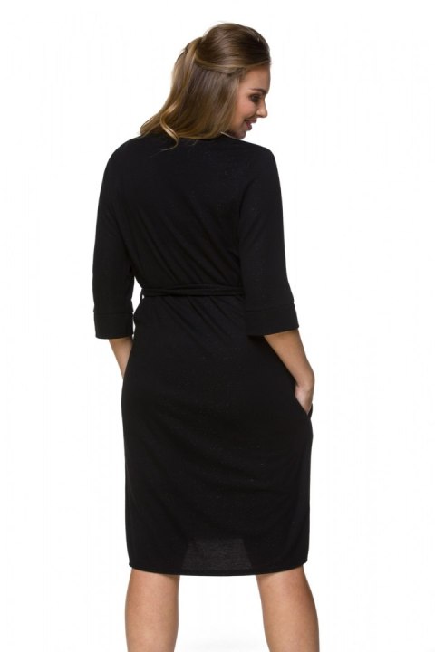 Szlafrok Damski Model 3131 Black - Lupo Line - L/XL Szlafrok Damski Model 3131 Black - Lupo Line - L/XL