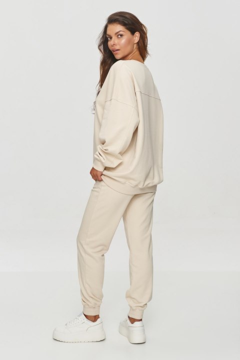 Bluza Damska Model M859 Wanilia - Makadamia - uniwersalny Bluza Damska Model M859 Wanilia - Makadamia - uniwersalny