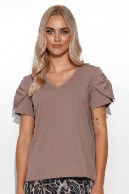 Bluzka Model M775 Mocca - Makadamia - 40/42