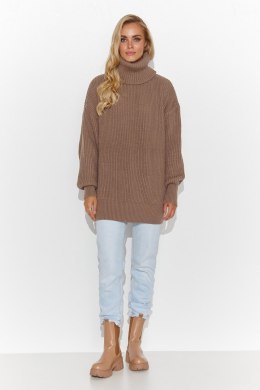 Golf Damski Model S136 Cappuccino - Makadamia - uniwersalny