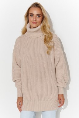 Golf Damski Model S136 Nude - Makadamia - uniwersalny