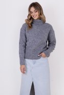 Golf Damski Model SWE291 Grey - MKM - S/M Golf Damski Model SWE291 Grey - MKM - S/M