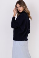 Golf Damski Model SWE291 Navy - MKM - L/XL Golf Damski Model SWE291 Navy - MKM - L/XL