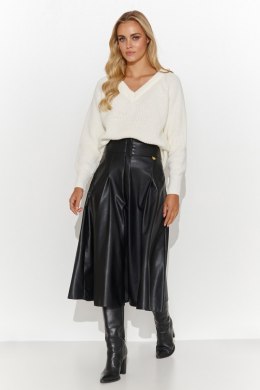 Spódnica Model M811 Black - Makadamia - 40