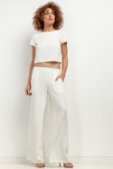 Spodnie Damskie Model T404 White Sand - Tessita - XL