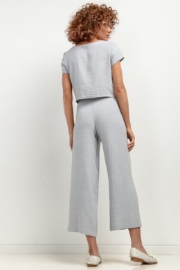 Spodnie Damskie Model T406 Grey Melange - Tessita - L