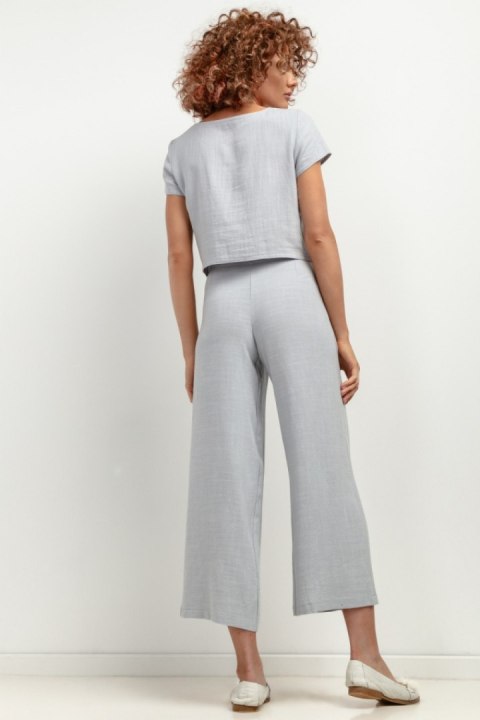 Spodnie Damskie Model T406 Grey Melange - Tessita - XL Spodnie Damskie Model T406 Grey Melange - Tessita - XL