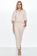 Spodnie Komplet Model M716 Light Beige - Makadamia - 36/38