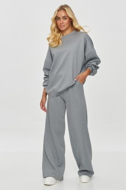 Spodnie Komplet Model M856 Grey Melange - Makadamia - 40