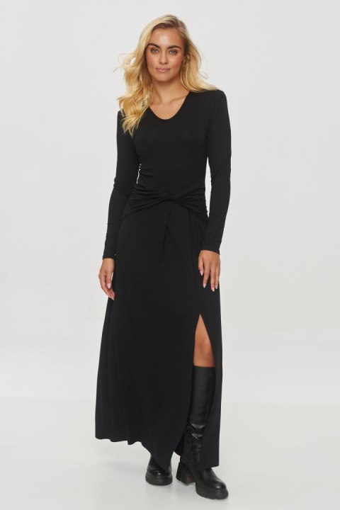 Sukienka Model M838 Black - Makadamia - 38