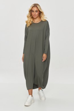 Sukienka Model M839 Khaki - Makadamia - uniwersalny
