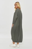 Sukienka Model M839 Khaki - Makadamia - uniwersalny Sukienka Model M839 Khaki - Makadamia - uniwersalny