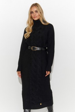 Sukienka Model S137 Black - Makadamia - uniwersalny