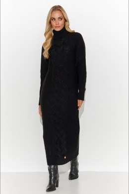 Sukienka Model S137 Black - Makadamia - uniwersalny