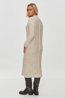 Sukienka Model S147 Beige Melange - Makadamia - uniwersalny