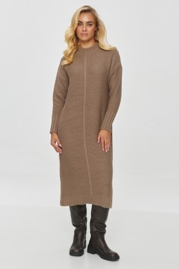 Sukienka Model S147 Cappuccino - Makadamia - uniwersalny