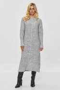 Sukienka Model S147 Grey Melnage - Makadamia - uniwersalny Sukienka Model S147 Grey Melnage - Makadamia - uniwersalny