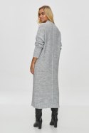 Sukienka Model S147 Grey Melnage - Makadamia - uniwersalny Sukienka Model S147 Grey Melnage - Makadamia - uniwersalny