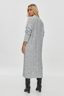 Sukienka Model S147 Grey Melnage - Makadamia - uniwersalny