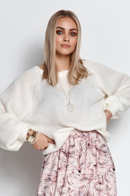 Sweter Damski Model S114 Ecru - Makadamia - uniwersalny