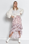 Sweter Damski Model S114 Ecru - Makadamia - uniwersalny Sweter Damski Model S114 Ecru - Makadamia - uniwersalny