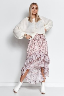 Sweter Damski Model S114 Ecru - Makadamia - uniwersalny