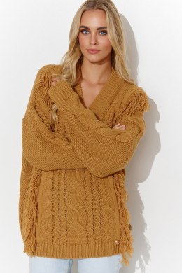 Sweter Damski Model S135 Honey - Makadamia - uniwersalny