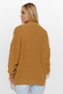 Sweter Damski Model S135 Honey - Makadamia - uniwersalny Sweter Damski Model S135 Honey - Makadamia - uniwersalny