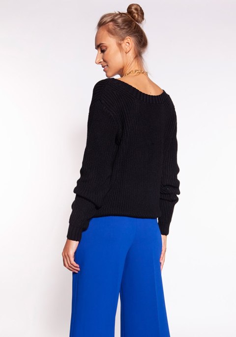 Sweter Damski Model SWE264 Black - MKM - L/XL Sweter Damski Model SWE264 Black - MKM - L/XL