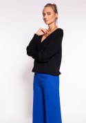 Sweter Damski Model SWE264 Black - MKM - S/M Sweter Damski Model SWE264 Black - MKM - S/M