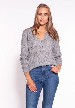 Sweter Damski Model SWE267 Grey - MKM - M