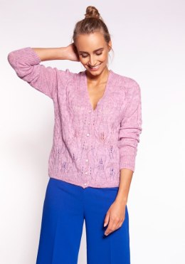 Sweter Damski Model SWE267 Pink - MKM - s