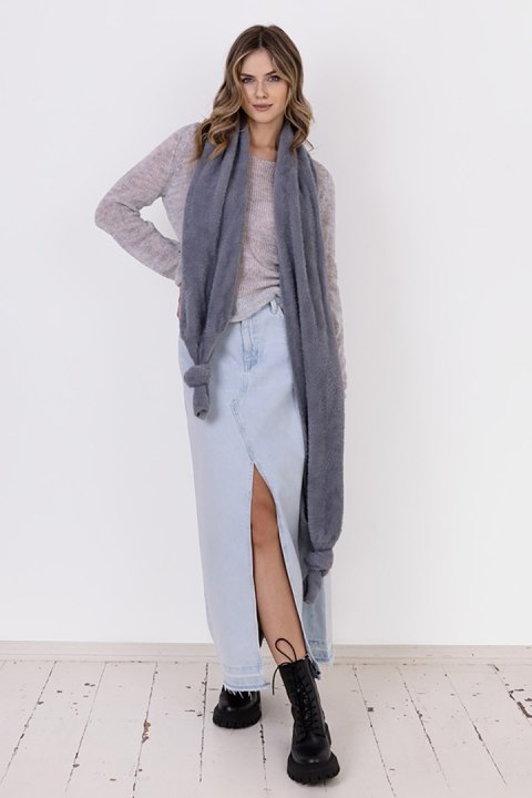 Sweter Damski Model SWE277 Grey - MKM - S/M