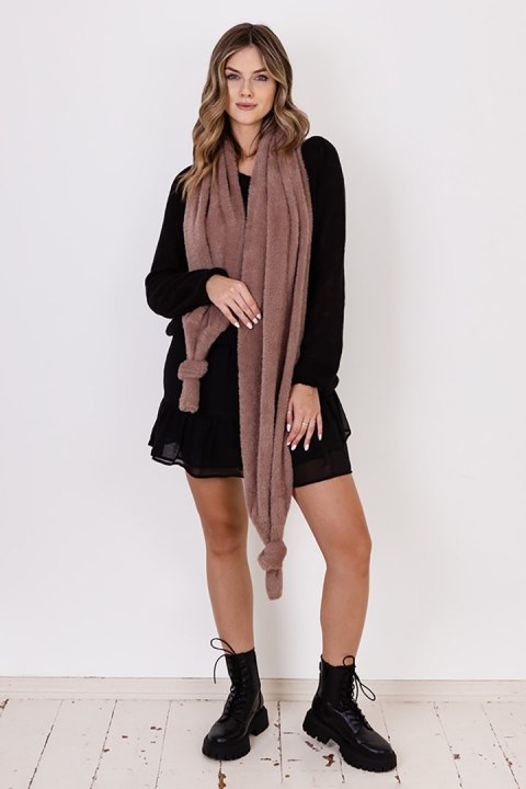 Sweter Damski Model SWE277 Mocca - MKM - S/M Sweter Damski Model SWE277 Mocca - MKM - S/M
