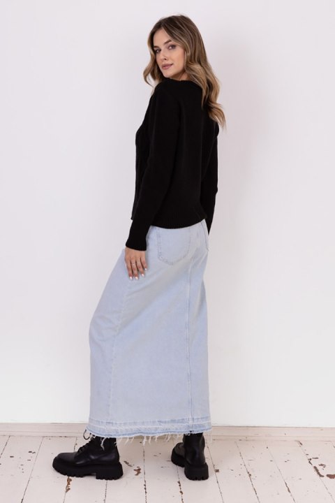 Sweter Damski Model SWE317 Black - MKM - s Sweter Damski Model SWE317 Black - MKM - s