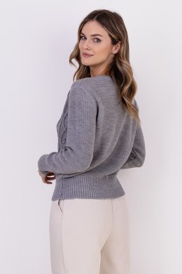 Sweter Damski Model SWE317 Grey - MKM - M
