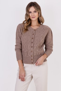 Sweter Damski Model SWE317 Mocca - MKM - L