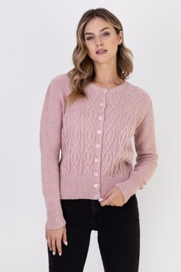 Sweter Damski Model SWE317 Powder Pink - MKM - s