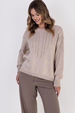Sweter Damski Model SWE322 Beige - MKM - S/M