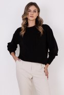 Sweter Damski Model SWE322 Black - MKM - S/M Sweter Damski Model SWE322 Black - MKM - S/M