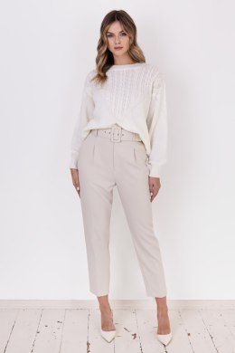 Sweter Damski Model SWE322 Ecru - MKM - S/M