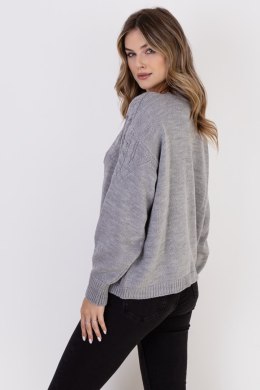 Sweter Damski Model SWE322 Grey - MKM - L/XL