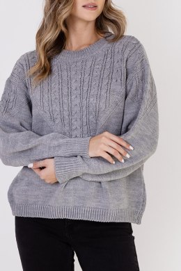 Sweter Damski Model SWE322 Grey - MKM - S/M