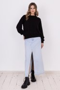 Sweter Damski Model SWE323 Black - MKM - S/M Sweter Damski Model SWE323 Black - MKM - S/M