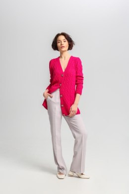 Sweter Damski Model SWE333 Amarant - MKM - XL