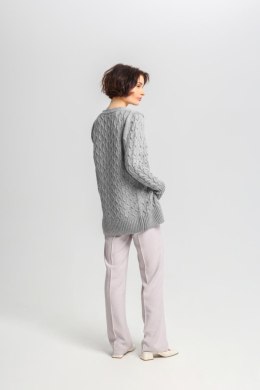 Sweter Damski Model SWE333 Grey - MKM - s