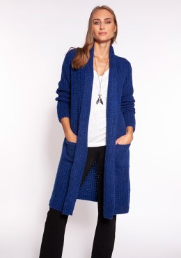 Sweter Kardigan Model PA015 Cobalt - MKM - L