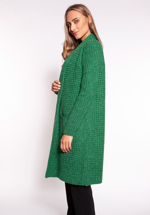 Sweter Kardigan Model PA015 Green - MKM - M Sweter Kardigan Model PA015 Green - MKM - M
