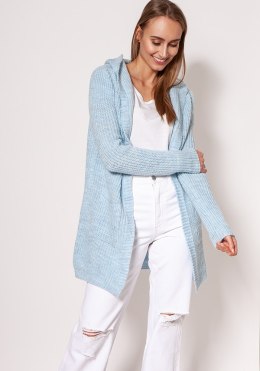 Sweter Kardigan Model PA018 Błękit - MKM - L/XL